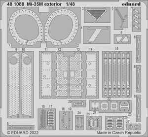 Eduard 481088 Mi-35M extérieur ZVEZDA 1/48