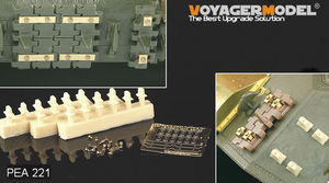 Porte-chenilles de rechange russes Voyager Model PEA221 pour chars lourds JS (18 pièces) (Tous) 1/35