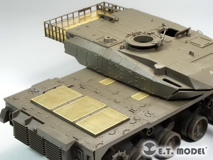 Grilles de support de moteur et de tourelle pour char JGSDF TYPE 10 (modèle ET EA35-096) pour TAMIYA 35329 au 1/35 – image 3