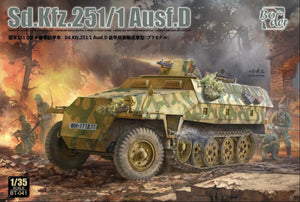 Modèle de frontière BT-041 Sd.Kfz.251 /1 Ausf.D 1/35