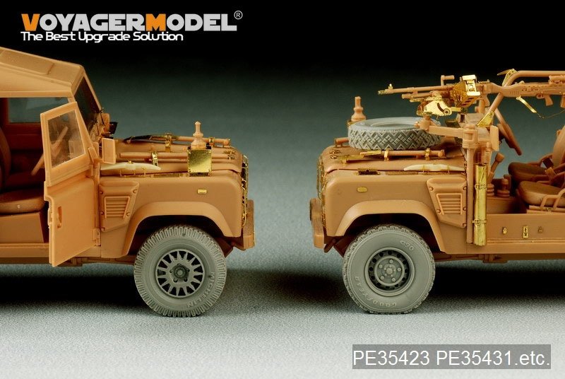 Maquette Voyager PE35423 Defender 110 Hardtop britannique moderne pour HOBBY BOSS 82448 1/35 – immagine 11
