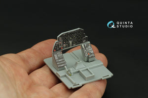 Intérieur coloré imprimé en 3D sur papier décalcomanie Quinta Studio QD32209 A-20G Havoc (HK Models) 1/32 – image 10