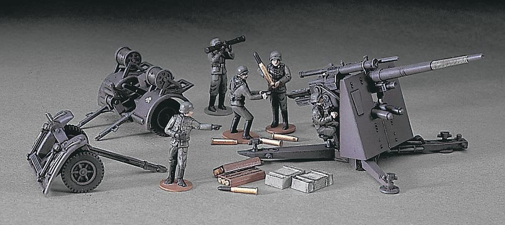 Canon antiaérien MT10 88 mm Flak 18 de Hasegawa (1/72) – image 2