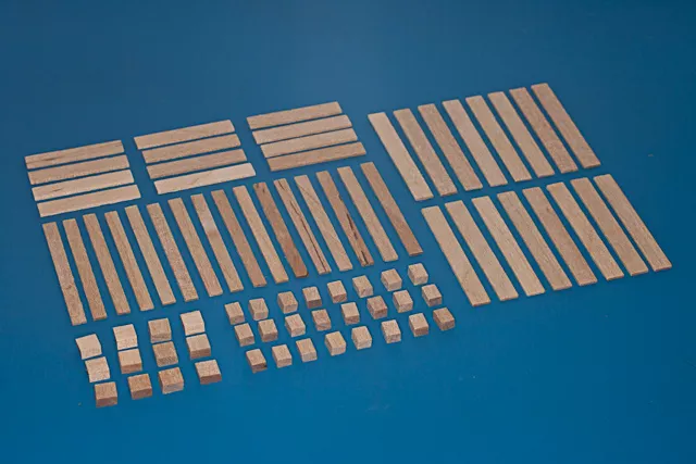 Kit de montage à monter soi-même RB Model 35D30 (4 palettes en bois naturel) à l&amp;#39;échelle 1/35 – image 5