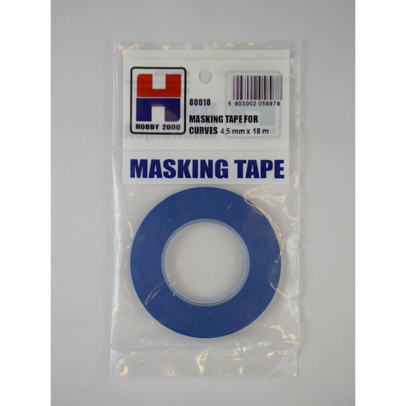 Hobby 2000 80018 Masking Tape For Curves 4.5mm x 18m