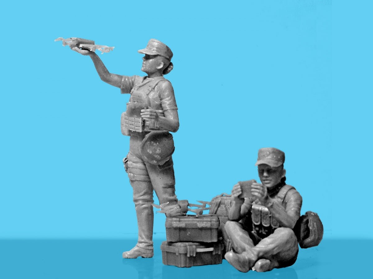 ICM 35755 « La guerre n&amp;#39;a pas de genre » Femmes militaires des forces armées ukrainiennes 1/35 – image 4