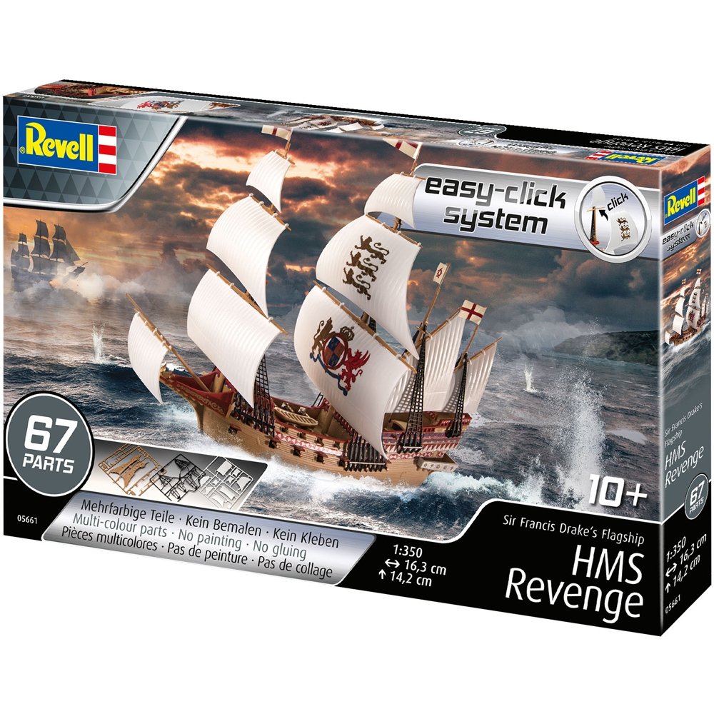 Revell 05661 HMS Revenge Système Easy-Click 1/350