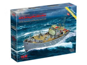 ICM S018 KFK Kriegsfischkutter Bateau polyvalent allemand de la Seconde Guerre mondiale 1/350