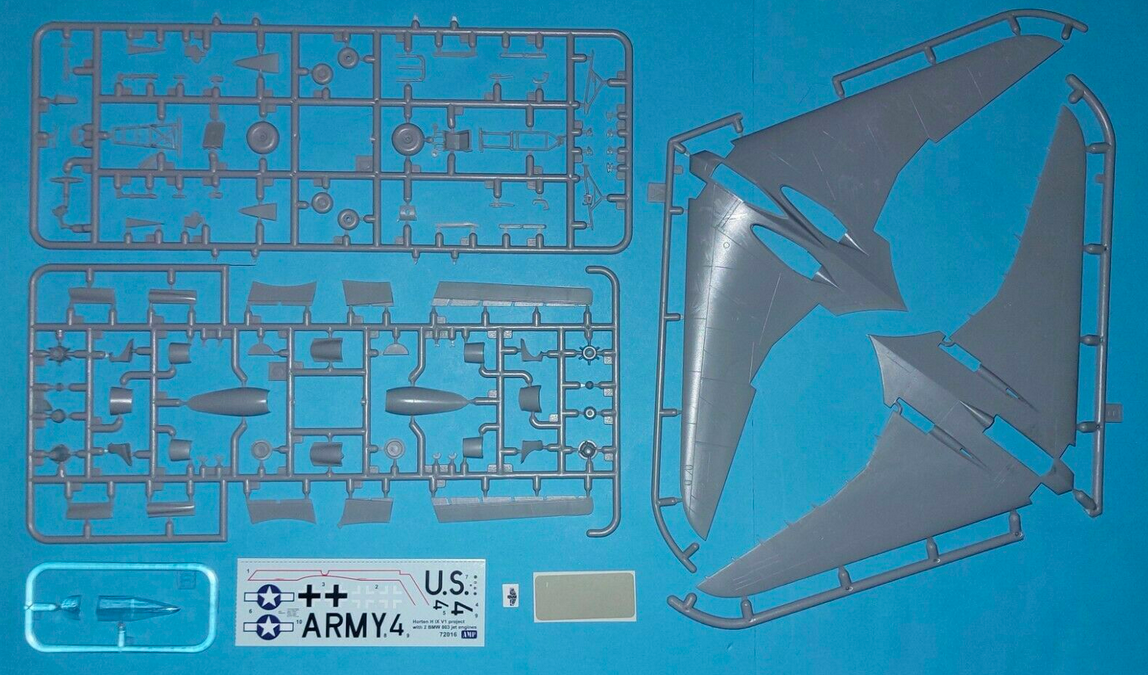 AMP 72017 Projet Horten H IX V1 (première version) avec BMW 003j 1/72 – image 3