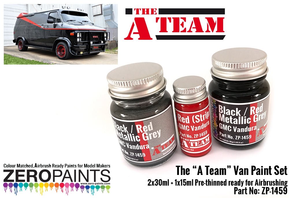 Zero Paints ZP-1459 The A Team Paint Set 2x30ml, 1x15ml
