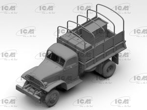Camion-cuisine de l&amp;#39;armée américaine de la Seconde Guerre mondiale ICM 35587, échelle 1/35 – immagine 3