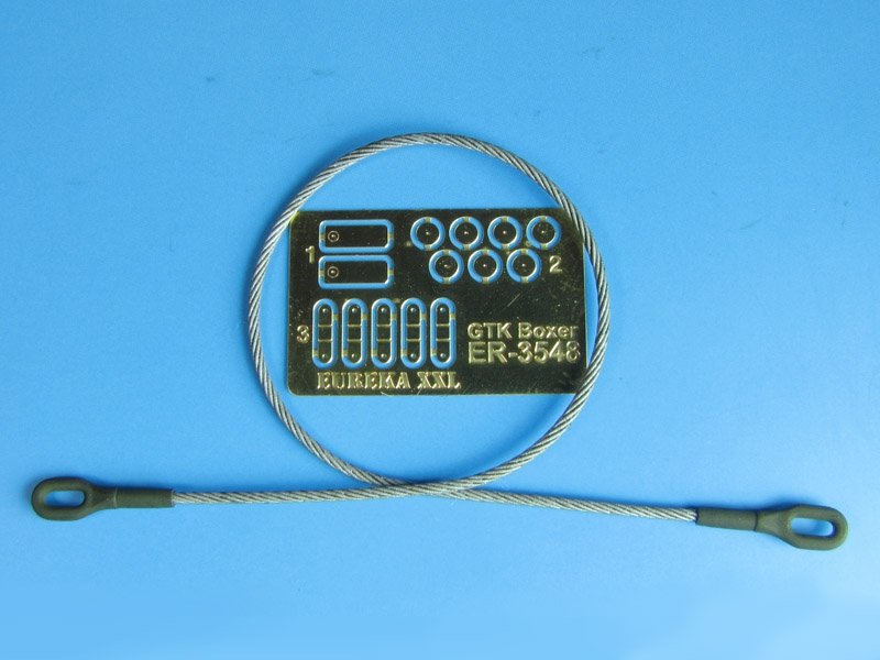 Câble de remorquage Eureka XXL ER-3548 pour GTK Boxer (1/35) – Bild 2