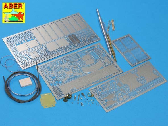 Aber 35K10 Pz.Kpfw. VI Ausf.E (Sd.Kfz.181) Tiger I – Version tardive (ensemble premium) (1/35) – image 4