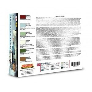 Coffret de peinture acrylique Lifecolor CS34 Royal Navy, lot de 2 (6 x 22 ml). – immagine 2
