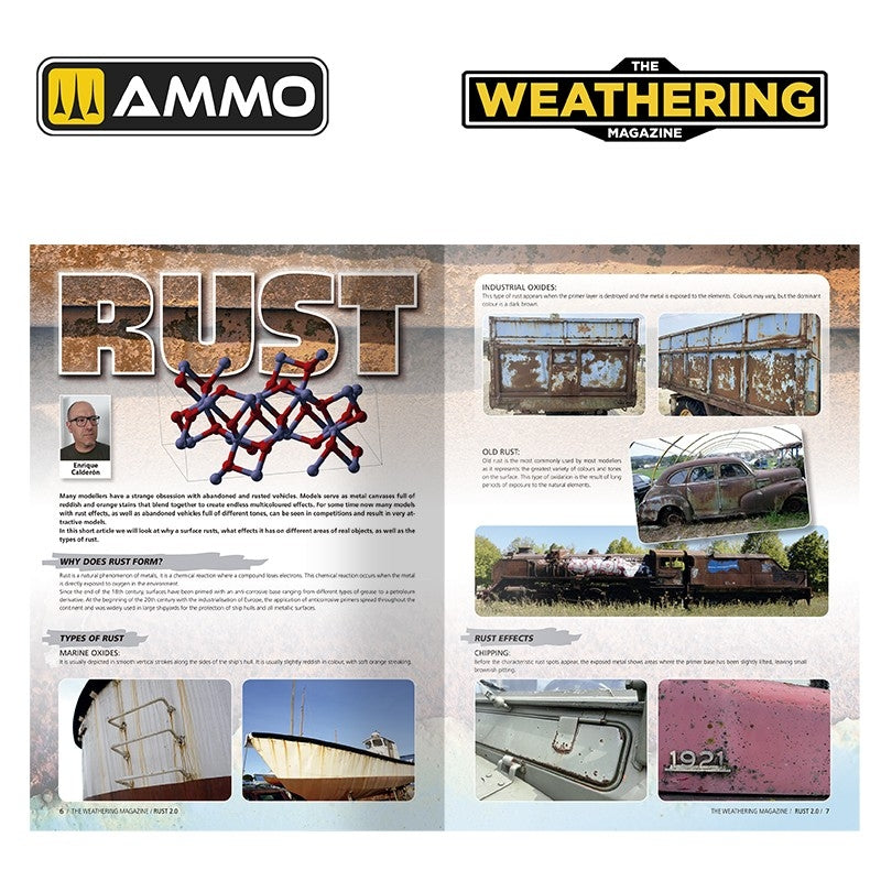 Ammo of Mig 4537 THE WEATHERING MAGAZINE 38 - Rust 2.0 (Anglais)  – imagen 5