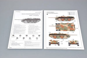 Trumpeter 00385 Entwicklungsfahrzeug allemand E 10 Hetzer (1/35) – image 8