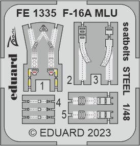 Maquette Eduard BIG49367 F-16A MLU KINETIC au 1/48 – image 6