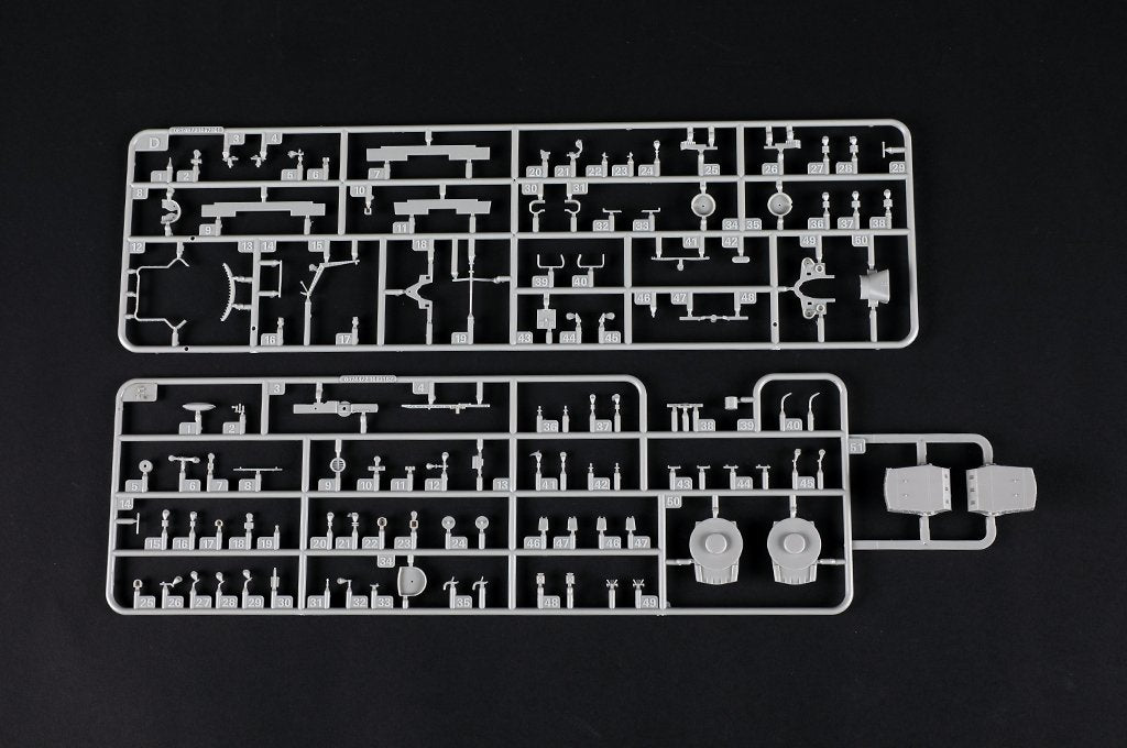 Maquette Trumpeter 06748 Cuirassé USS Missouri BB-63 1/700 – image 13