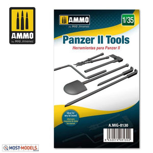 Munitions du Mig 8130 PANZER II OUTILS 1/35