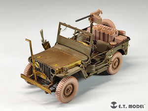 ET Model P35-156 USArmy Jeep Willys MB Camion 4x4 1/4 tonne Roues affaissées 1/35 – Bild 5