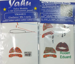 Yahu YMA4831 Gladiator Mk.I précoce (Roden / Eduard) 1/48