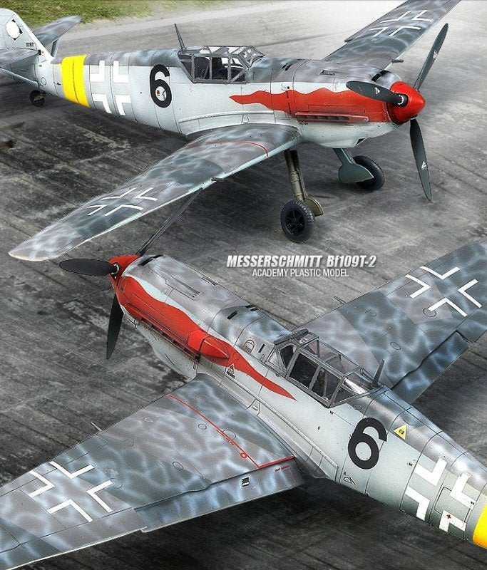 Academy 12225 MESSERSCHMITT Bf109T-2 1/48 – imagen 3