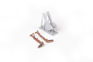 Train d&amp;#39;atterrissage Bf 109G Eduard 672338, jambes en bronze, échelle 1/72