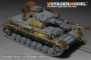 Voyager modèle PEA456 Panzer allemand de la Seconde Guerre mondiale.IV Ausf.HJ Version tardive Schurzen (GP) 1/35 – immagine 3
