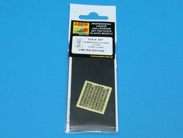 Chiffres et lettres Aber R-02 (1,5 mm) – image 3