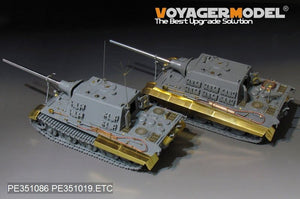 Voyager modèle PE351086 WWII allemand Sd.Kfz.186 Jagdtiger Porsche Production Basic pour Takom 1/35 – image 13