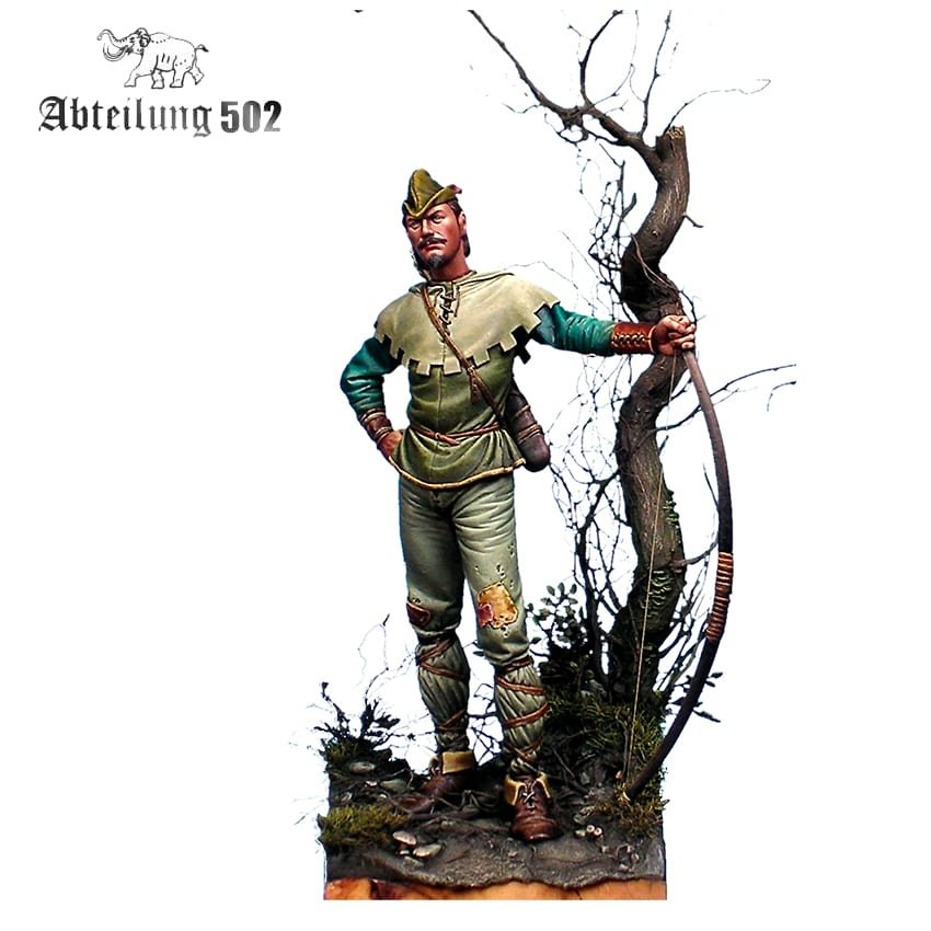 502 Abteilung ABT1019 ROBIN HOOD FORÊT DE SHERWOOD. RÉSINE 54MM. – Bild 2