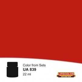 Lifecolor UA839 Rouge Fuoco 22ml 