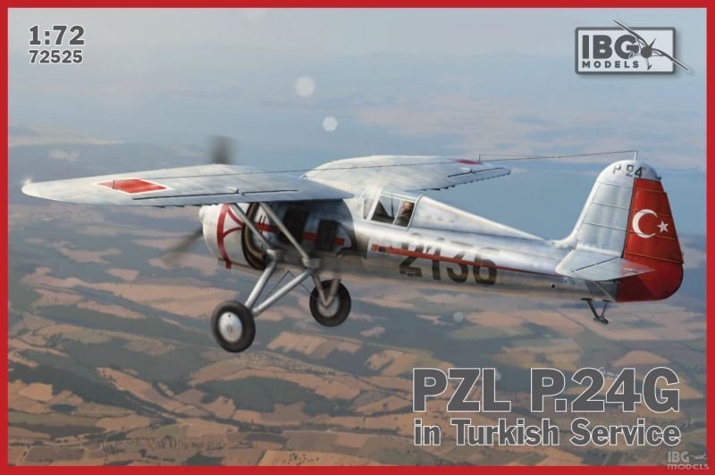 IBG 72525 PZL P.24G en service turc 1/72