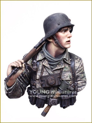 Young Miniatures YM1895 Jeune soldat allemand Seconde Guerre mondiale 1/10  – Bild 5