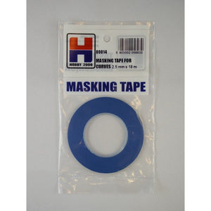 Ruban de masquage pour courbes Hobby 2000 80014, 2,5 mm x 18 m