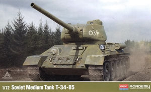 Maquette Academy 13421 Char moyen soviétique T-34-85 au 1/72