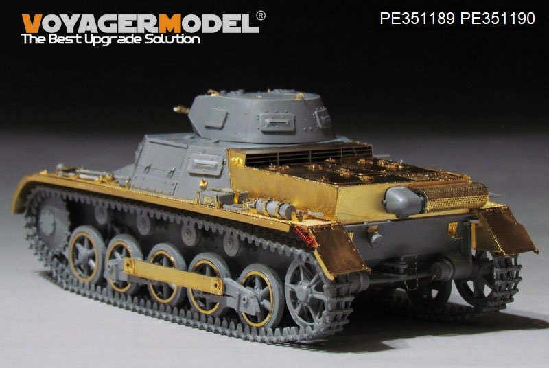 Maquette Voyager PE351189, char allemand Pz.Kpfw.I Ausf.B de la Seconde Guerre mondiale (pour TAKOM 2145), échelle 1/35 – Bild 13