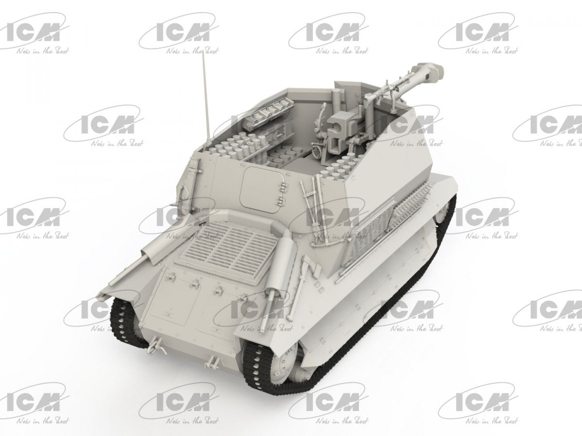 ICM 35340 10.5cm leFH 16(Sf) sur véhicule de transport FCM36 (f) 1/35 – immagine 5