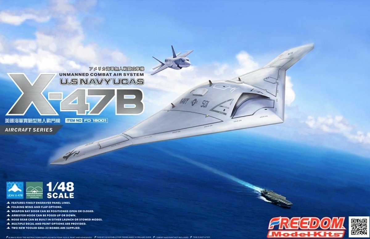 Freedom 18001 US Navy UCAS X-47B 1/48 – immagine 2