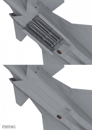 Meng LS-002 Chasseur furtif chinois J-20 1/48 – image 15