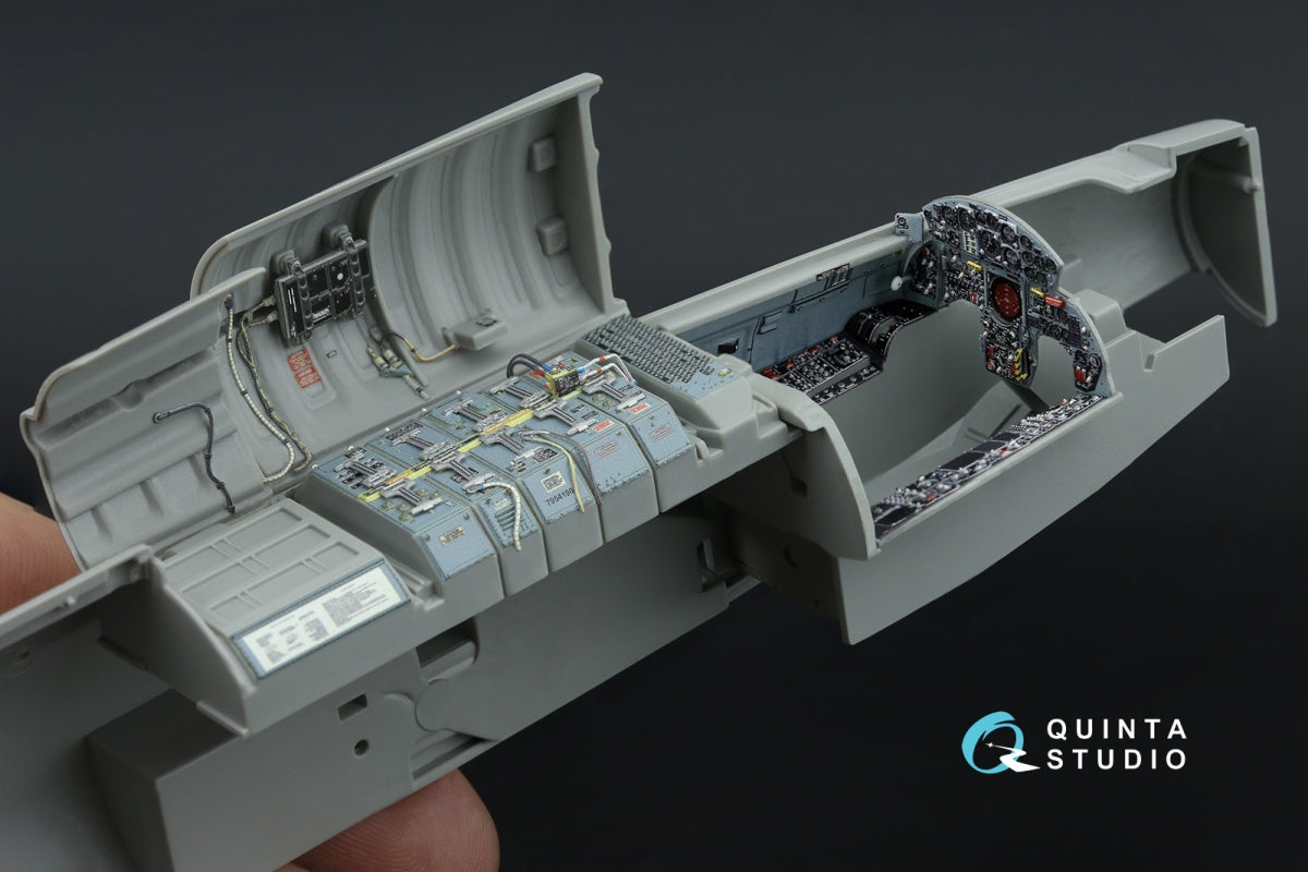 Intérieur coloré imprimé en 3D sur papier décalcomanie Quinta Studio QD32181 F-104S-ASA (Italeri) 1/32 – imagen 10