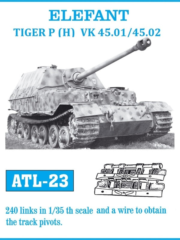Friulmodel ATL-023 ÉLÉFANT / TIGRE P (H) VK 45.01 / 45.02 1/35