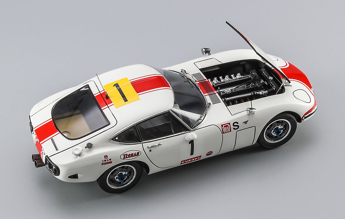 Hasegawa CH53 TOYOTA 2000GT « Course des 24 Heures de Fuji 1967 - Super Détail » 1/24  – Bild 2