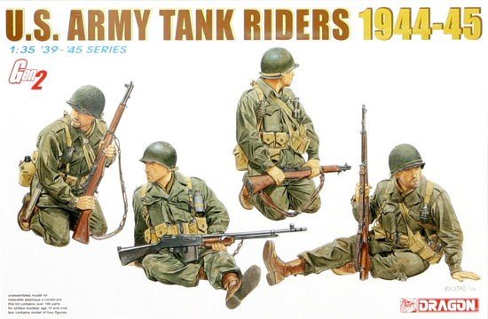 Dragon 6378 Cavaliers de chars de l'armée américaine 1944-45 (1/35)