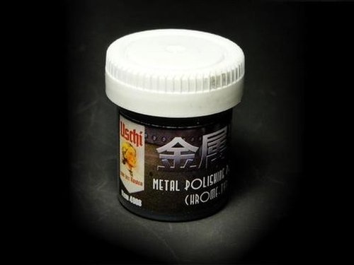 Poudre à polir les métaux Uschi 4008 - Type chrome 25 ml