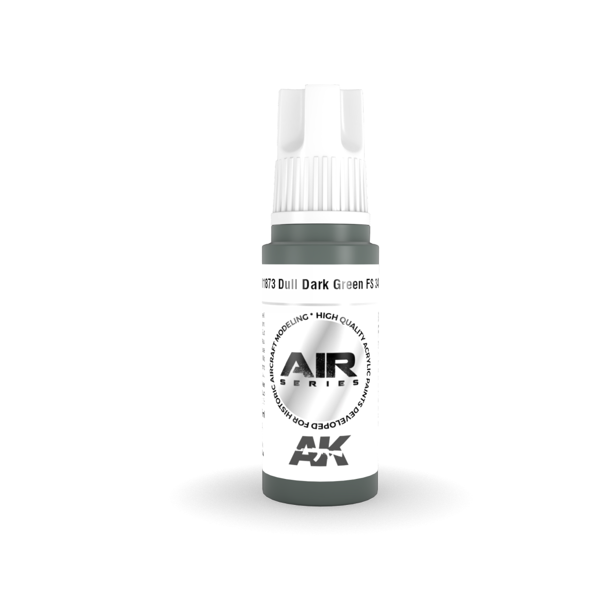 AK Interactive AK11873 VERT FONCÉ MAT FS 34092 – AIR 17 ml – immagine 2