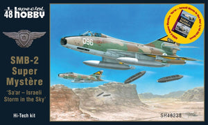 Special Hobby 48238B Dassault SMB-2 Super Mystère / Sa&amp;#39;ar - « Tempête israélienne dans le ciel » (Maquette + Livret) 1/48