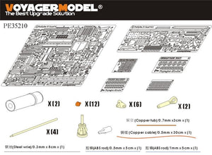 Maquette Voyager PE35210, char allemand Pz.Kpfw.IV Ausf.H de la Seconde Guerre mondiale pour Tamiya 35209, échelle 1/35 – immagine 2