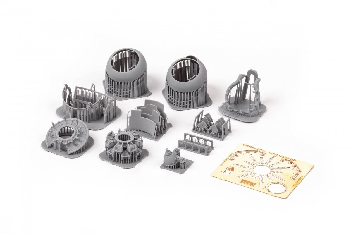 Moteur Eduard 648826 F4F-3 (version tardive) - Maquette Eduard au 1/48 – immagine 4
