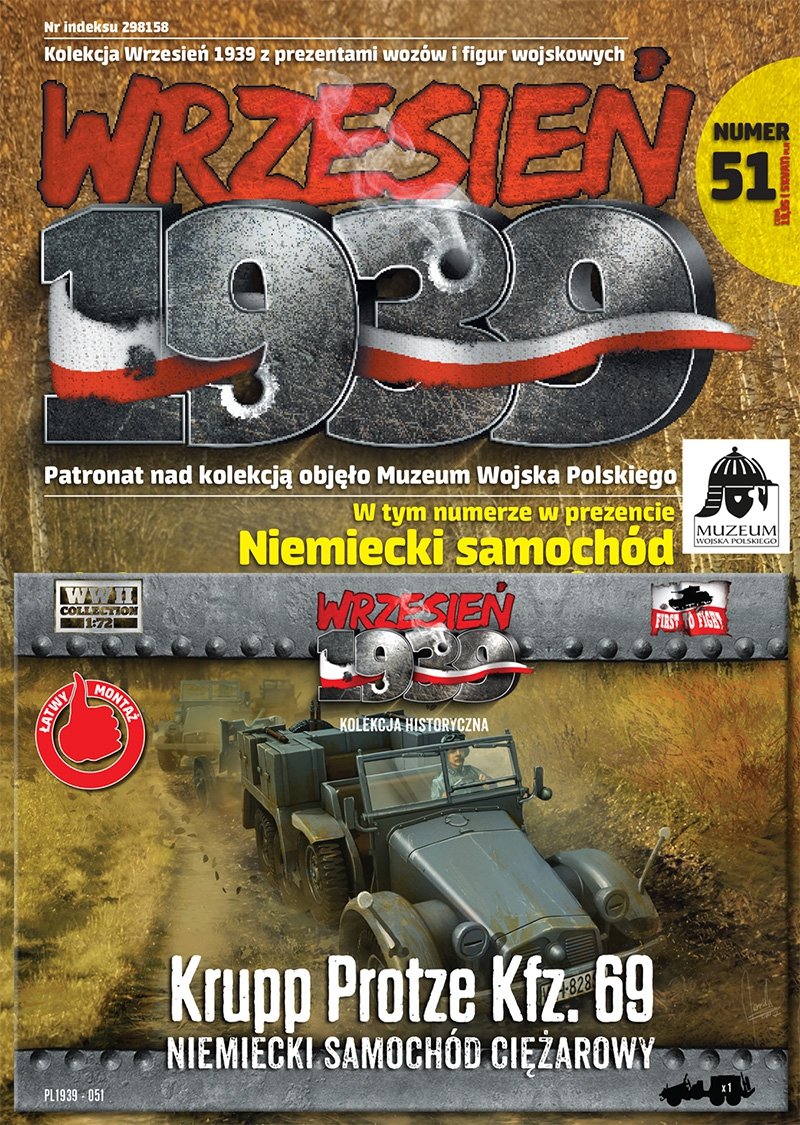 Premier à combattre le PL051 allemand Krupp Protze Kfz. 69 camion (1/72)